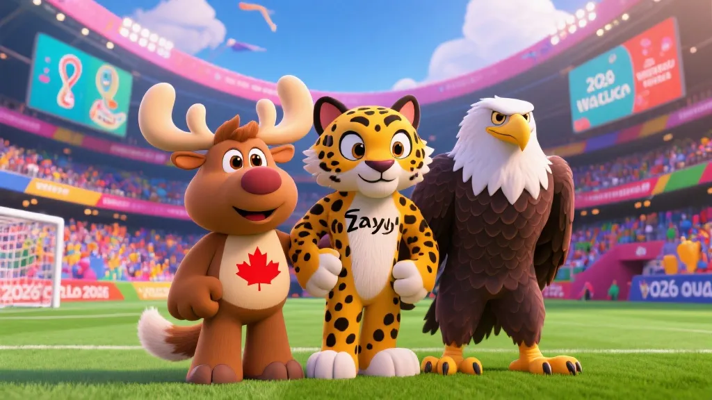揭秘2026世界杯吉祥物：Maple、Zayu与Clutch背后的文化密码与狂欢寓意